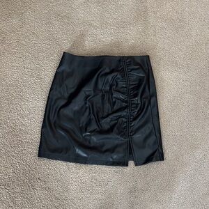 Topshop Black Mini Skirt